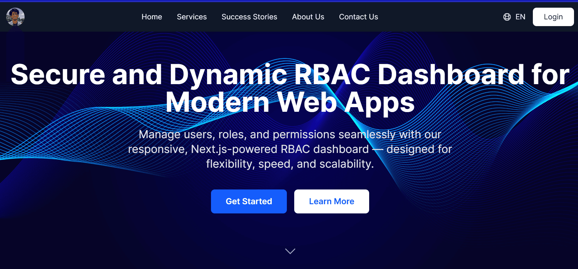 RBAC Dashboard Screenshot